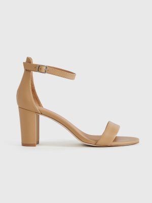 Fashioneco Cashew 65mm Block Heel